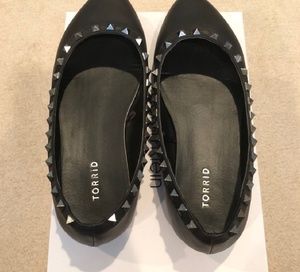 Torrid Pyramid Studded Flats